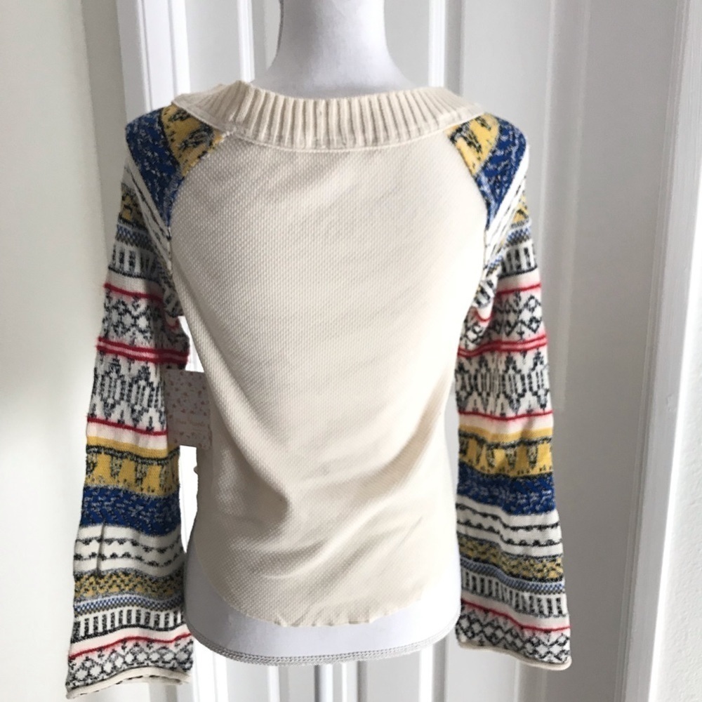 Free People Fairground Thermal Top/Sweater XS - Picture 5 of 7